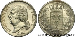 5 francs Louis XVIII, tête nue 1821 Paris F.309/60