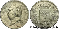 5 francs Louis XVIII, tête nue 1821 Lille F.309/67