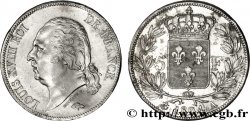 5 francs Louis XVIII, tête nue 1824 Paris F.309/88 TTB50 