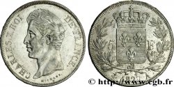 5 francs Charles X, 2e type 1827 Paris F.311/1