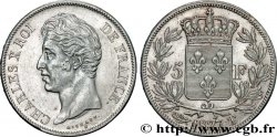 5 francs Charles X, 2e type 1827 Nantes F.311/12