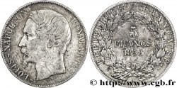 5 francs Louis-Napoléon, 2ème type 1852 Paris F.329/2