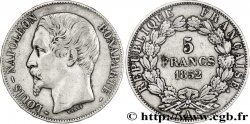 5 francs Louis-Napoléon, 2ème type 1852 Paris F.329/2
