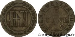 5 centimes 1809 Cassel VG.2034 