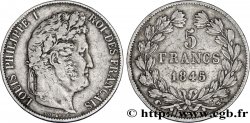 5 francs IIIe type Domard 1845 Lille F.325/9