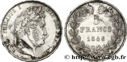 5 francs IIIe type Domard 1846 Paris F.325/10