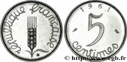 5 centimes Épi 1961  F.124/3