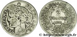 2 francs Cérès, avec légende 1871 Bordeaux F.265/6