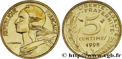 5 centimes Marianne 1998 Pessac F.125/41 SPL63 