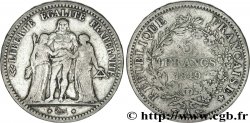 5 francs Hercule, IIe République 1849 Paris F.326/5