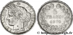 5 francs Cérès, sans légende 1870 Paris F.332/1