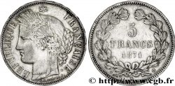 5 francs Cérès, sans légende 1871 Bordeaux F.332/8