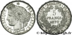 5 francs Cérès, avec légende 1870 Paris F.333/1 SUP55 