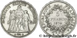 5 francs Hercule 1874 Bordeaux F.334/13