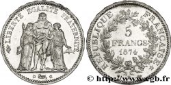 5 francs Hercule 1874 Bordeaux F.334/13 SUP60 