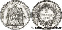 5 francs Hercule 1876 Paris F.334/17 SUP60 