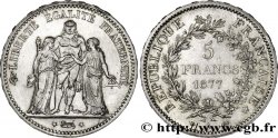 5 francs Hercule 1877 Paris F.334/19 SUP60 