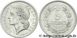 5 francs Lavrillier, aluminium 1947 Beaumont-Le-Roger F.339/12