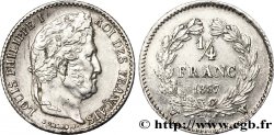 1/4 franc Louis-Philippe 1837 Lille F.166/68