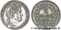 1/4 franc Louis-Philippe 1845 Rouen F.166/103