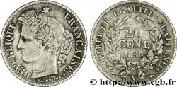 20 centimes Cérès, IIe République 1850 Paris F.146/2 TB18 