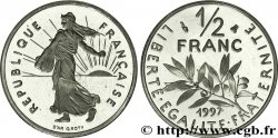 1/2 franc Semeuse, BE (Belle Épreuve) 1997 Pessac F.198/40 var. SPL64 