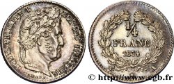 1/4 franc Louis-Philippe 1834 Paris F.166/37 MS60 