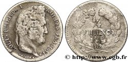 1/4 franc Louis-Philippe 1835 Paris F.166/49 VF35 