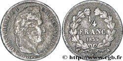 1/4 franc Louis-Philippe 1835 Paris F.166/49 TB28 