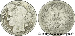 50 centimes Cérès, IIe République 1850 Paris F.184/2