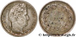 25 centimes Louis-Philippe 1845 Rouen F.167/1