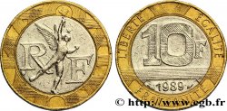 10 francs Génie de la Bastille 1989 Pessac F.375/4 XF40 