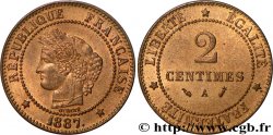 2 centimes Cérès 1887 Paris F.109/13