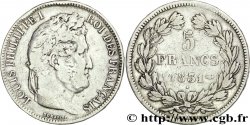 5 francs Ier type Domard, tranche en relief 1831 Bayonne F.320/8