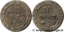 Faux de 10 cent. à l N couronnée 1808 Rouen F.130/3 var. S30 