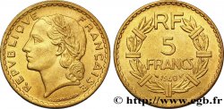 5 francs Lavrillier, bronze-aluminium 1940 Paris F.337/4