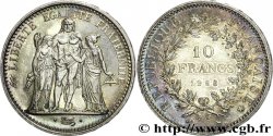 10 francs Hercule, superbe patine 1968 Paris F.364/7 SUP58 