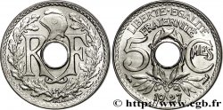 5 centimes Lindauer, petit module 1927  F.122/12 SPL64 
