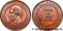 Module de dix centimes, Visite impériale à Lille les 23 et 24 septembre 1853 1853 Lille VG.3365 