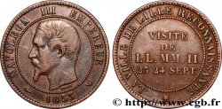 Module de dix centimes, Visite impériale à Lille les 23 et 24 septembre 1853 1853 Lille VG.3365  TTB48 