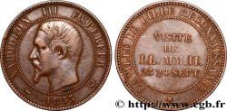 Module de dix centimes, Visite impériale à Lille les 23 et 24 septembre 1853 1853 Lille VG.3365 