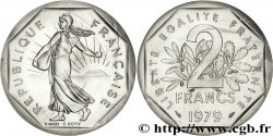 Piéfort argent de 2 francs Semeuse 1979 Pessac F.272/3P FDC68 