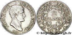 2 francs Bonaparte Premier Consul 1804 Paris F.250/1