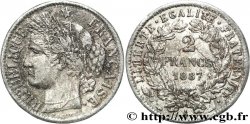 Faux de 2 francs Cérès, avec légende 1887 Paris F.265/13 var.