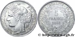 5 francs Cérès, IIe République 1851 Paris F.327/7