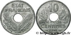 10 centimes État français, grand module 1941  F.141/2 TTB40 