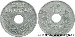 10 centimes État français, grand module 1942  F.141/3