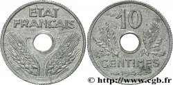 10 centimes État français, petit module 1944  F.142/3 SUP55 