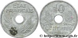 10 centimes État français, petit module 1944  F.142/3 TTB48 