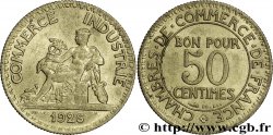 50 centimes Chambres de Commerce 1926 Paris F.191/8 AU58 